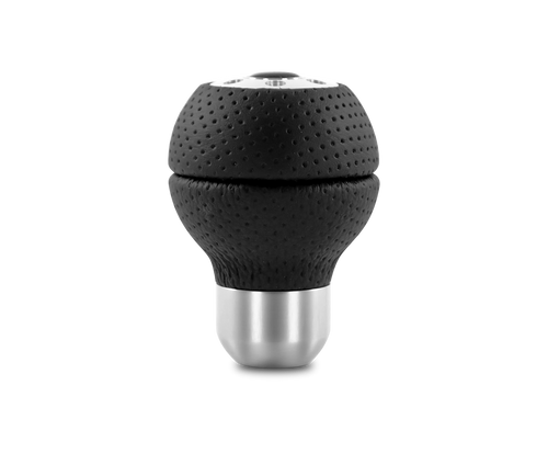 Universal Manual Gear Knob - MOMO Street RACE Airleather & Aluminium
