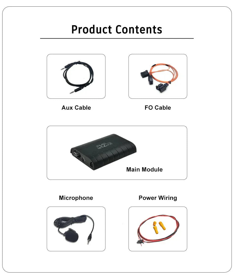 Range Rover Vogue L322 (2005-2009) Mr12Volt P600 MOST Bluetooth Adapter