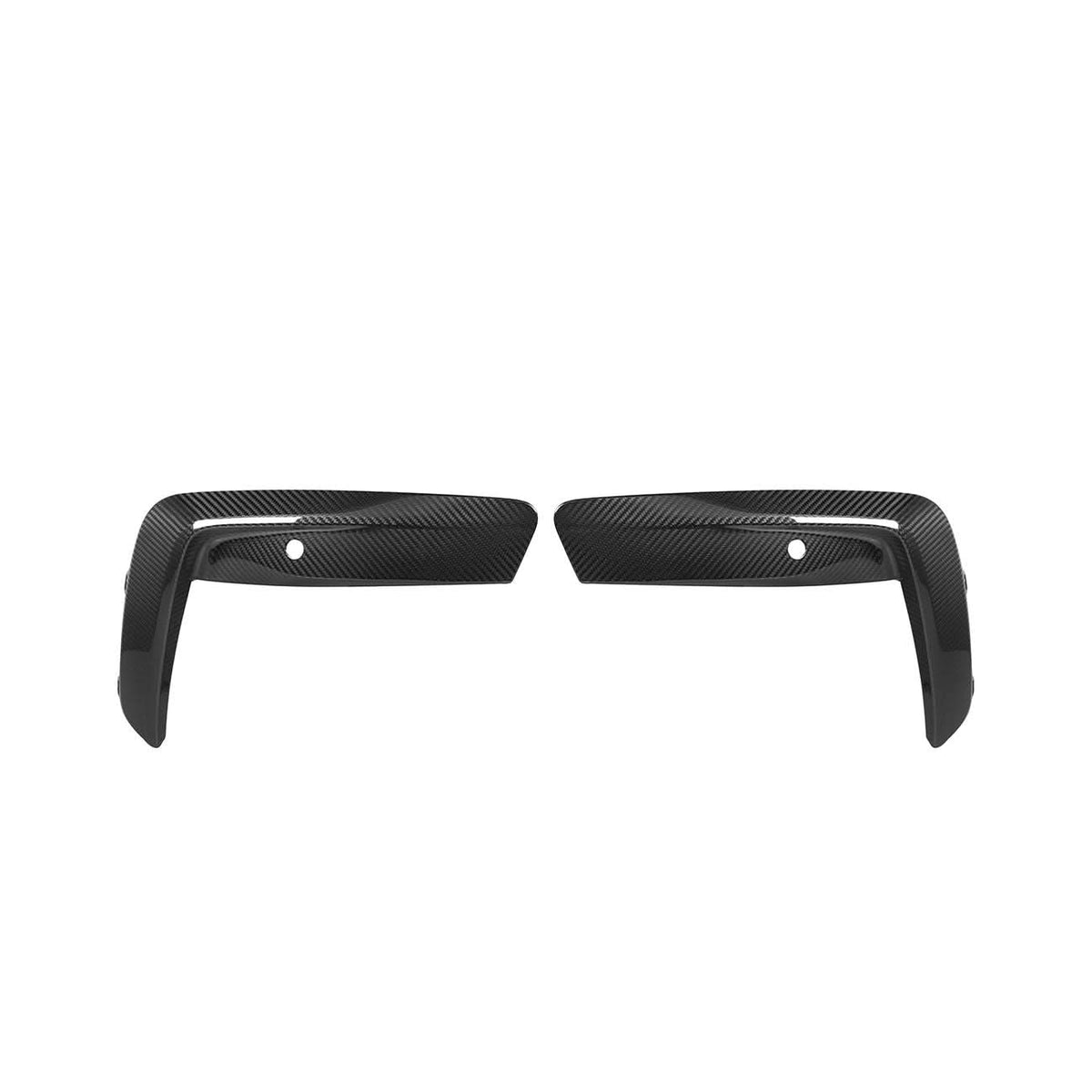 BMW F91 F92 F93 M8 pre-preg carbon front bumper trims