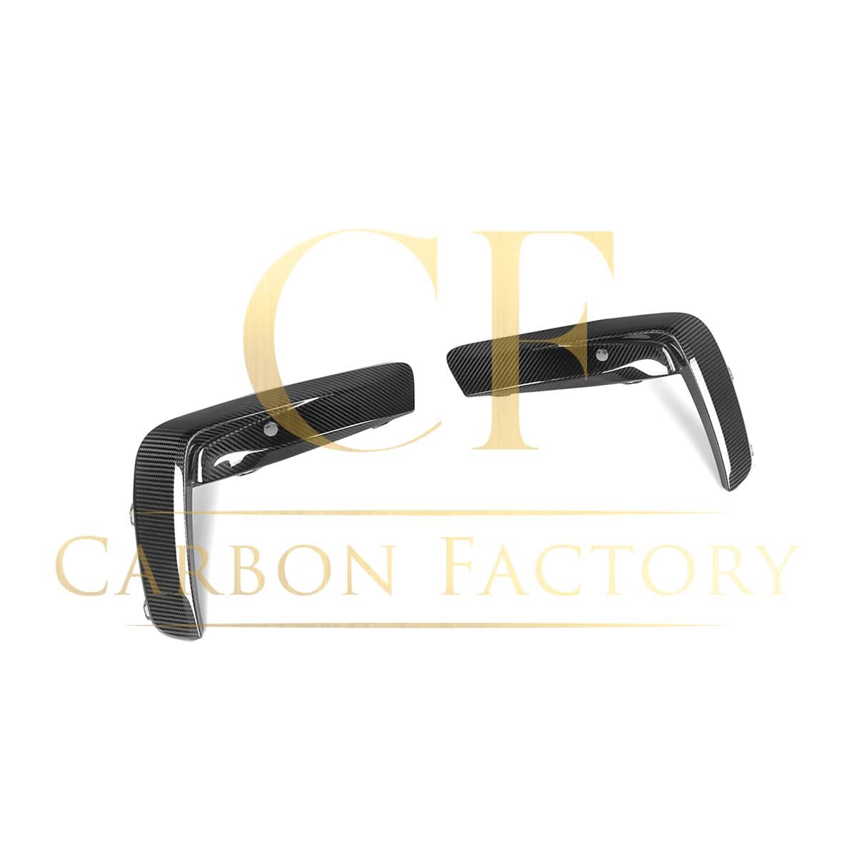 BMW F91 F92 F93 M8 pre-preg carbon front bumper trims