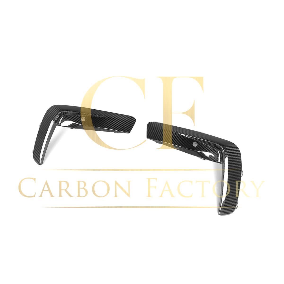 BMW F91 F92 F93 M8 pre-preg carbon front bumper trims