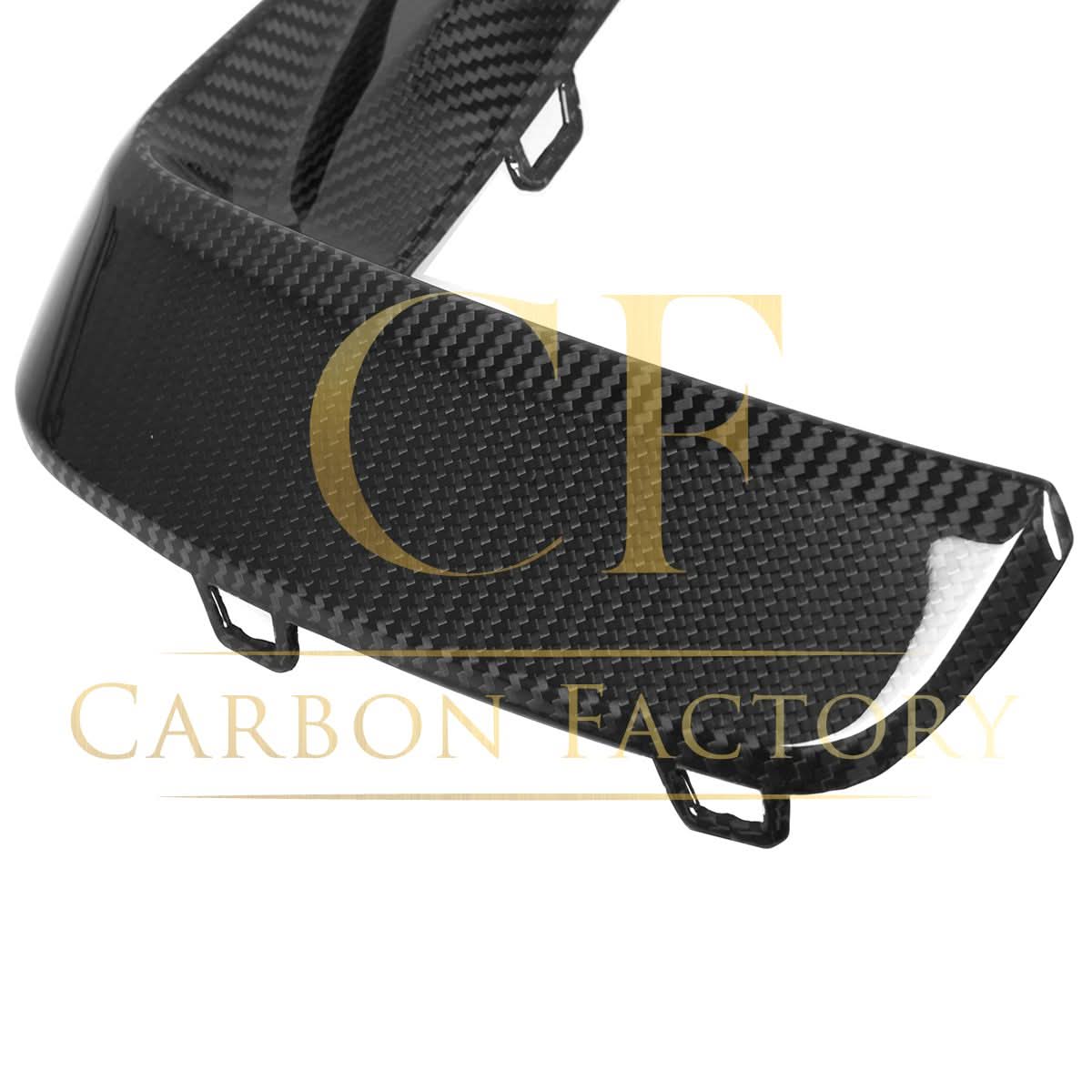 BMW F91 F92 F93 M8 pre-preg carbon front bumper trims