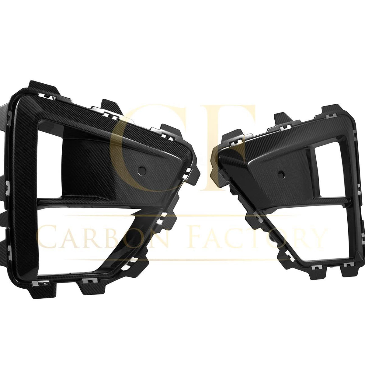 BMW F95 X5M F96 X6M LCI pre-preg carbon front trim