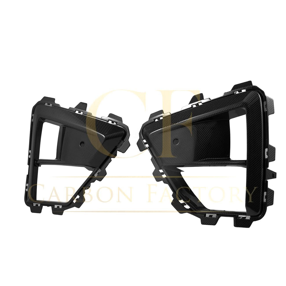 BMW F95 X5M F96 X6M LCI pre-preg carbon front trim