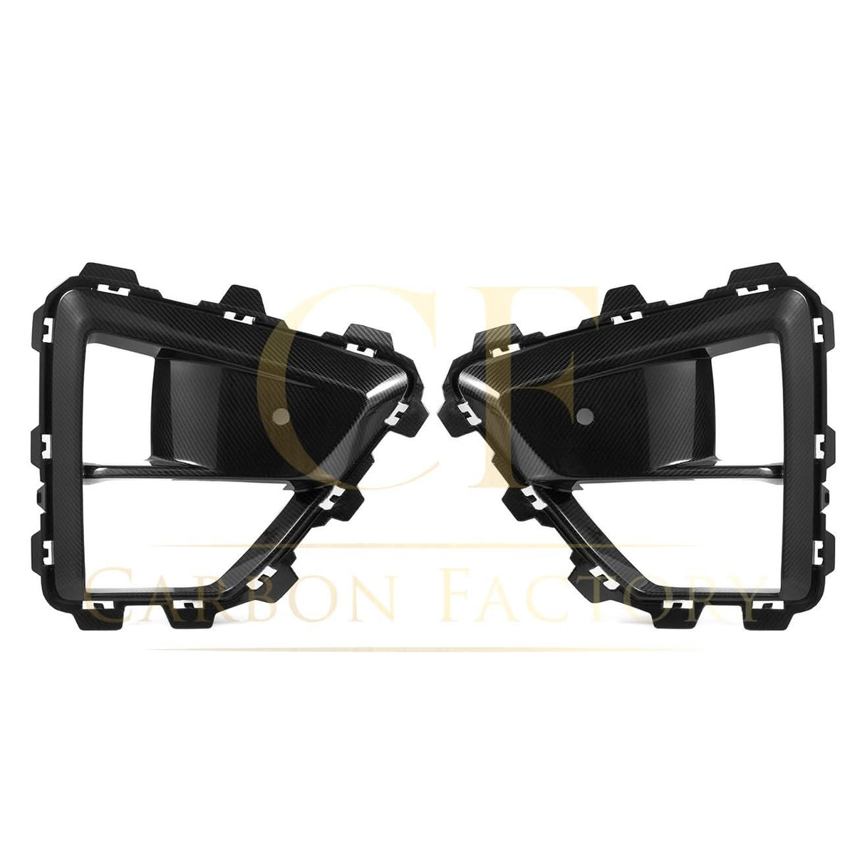 BMW F95 X5M F96 X6M LCI pre-preg carbon front trim