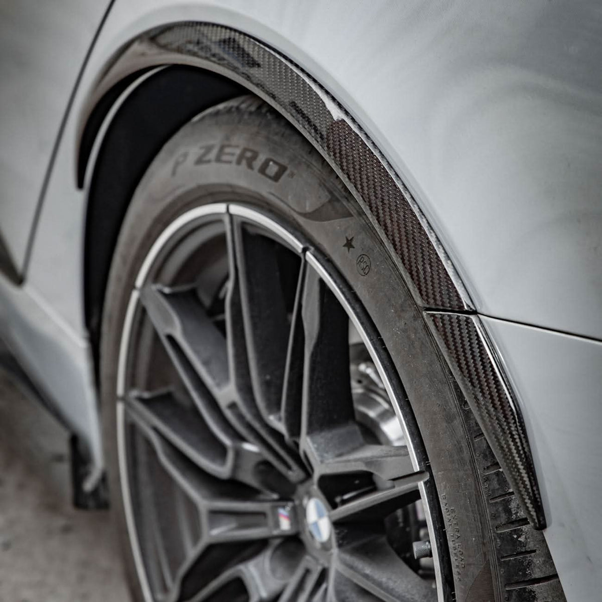 BMW G26 4 Series & i4 wheel arch trims, carbon fibre