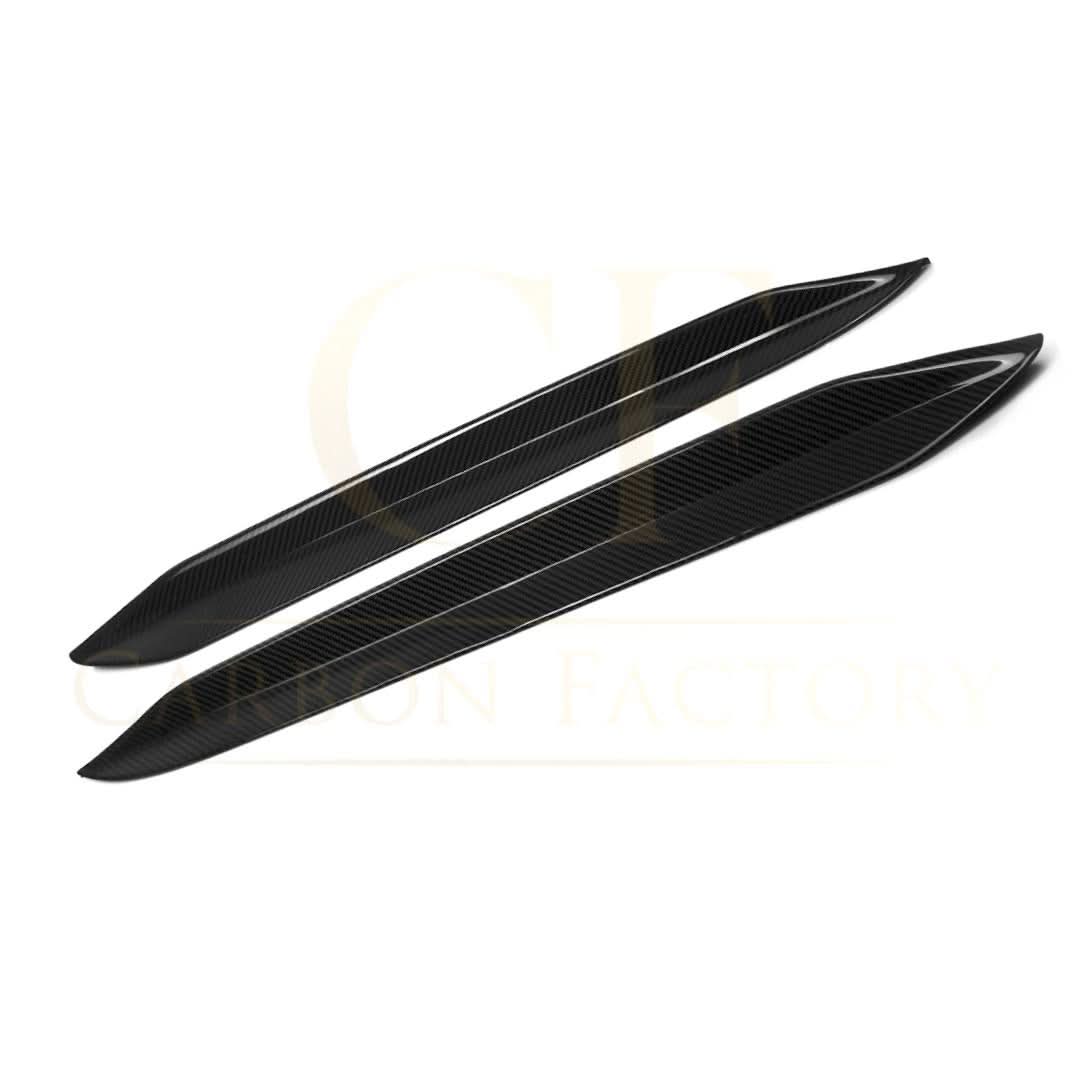 BMW G06 X6 & F96 X6M rear bumper trims, pre-preg carbon fibre