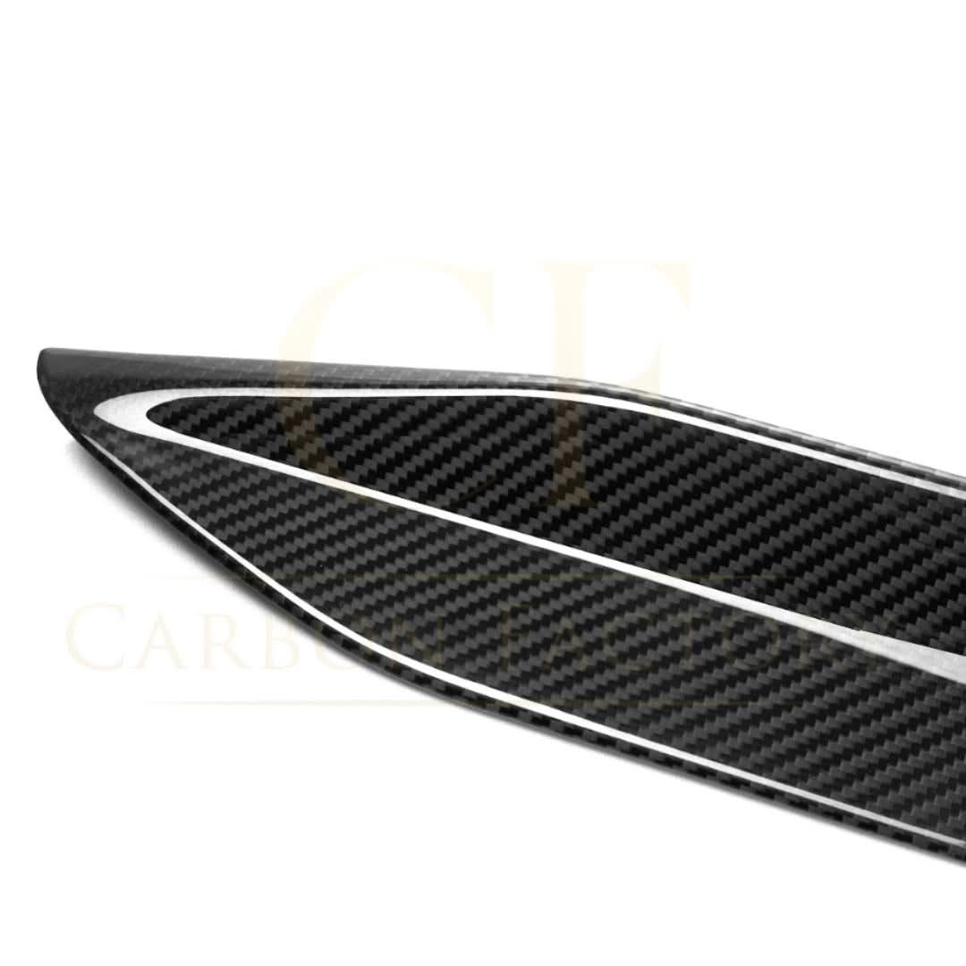 BMW G06 X6 & F96 X6M rear bumper trims, pre-preg carbon fibre