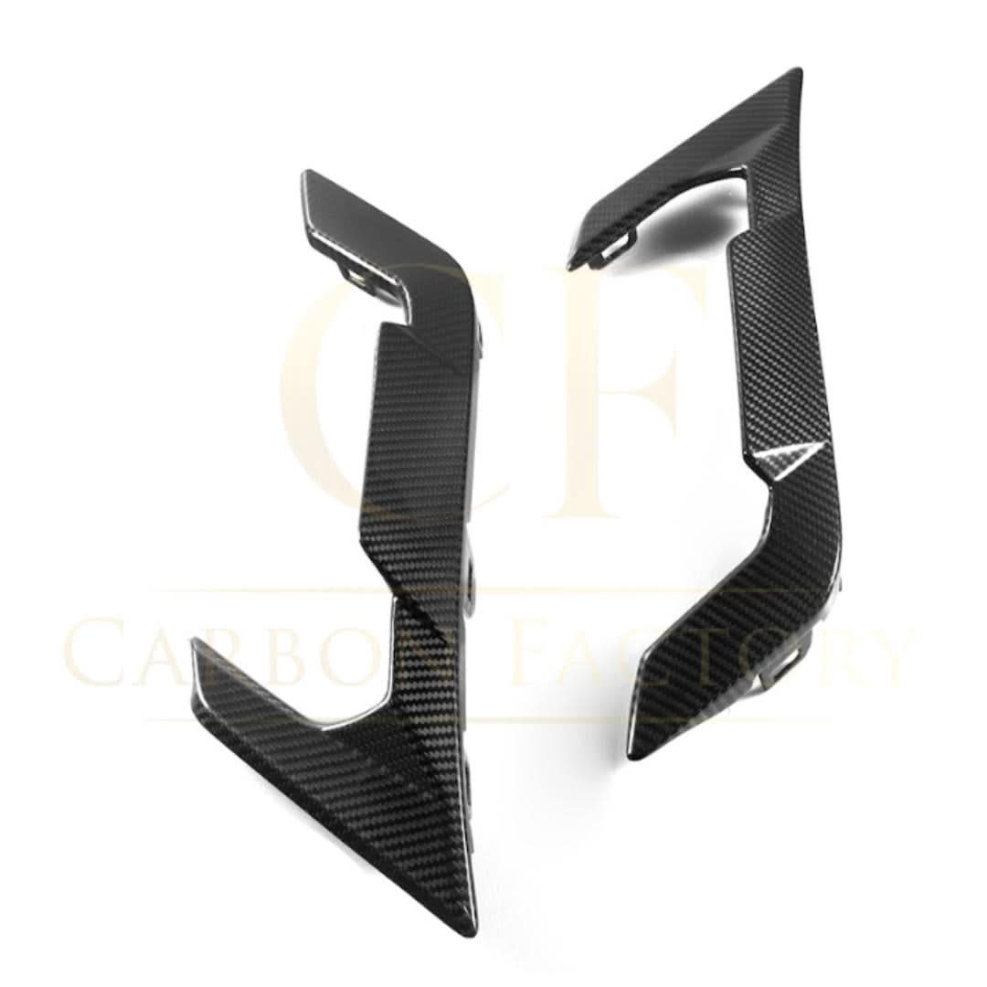 BMW F96 LCI X6M 2020-present SQ-style pre-preg carbon side fender trims