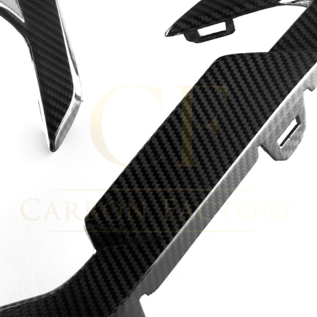 BMW F96 LCI X6M 2020-present SQ-style pre-preg carbon side fender trims