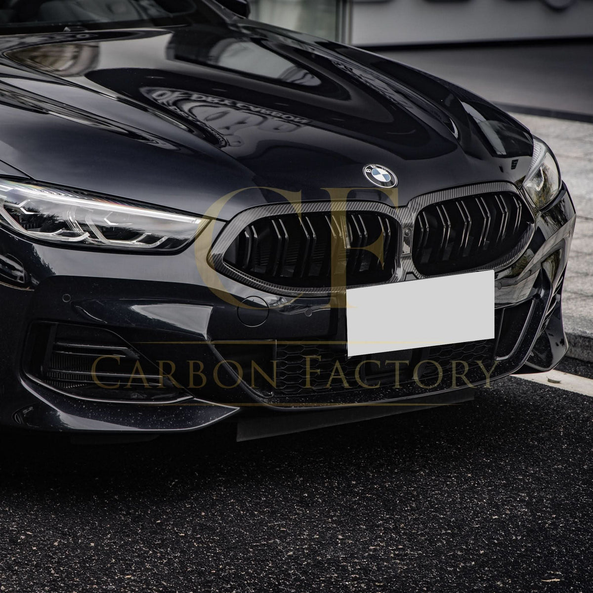 BMW G14 G15 G16 8 Series LCI Double Slat Pre-Preg Carbon Front Grille