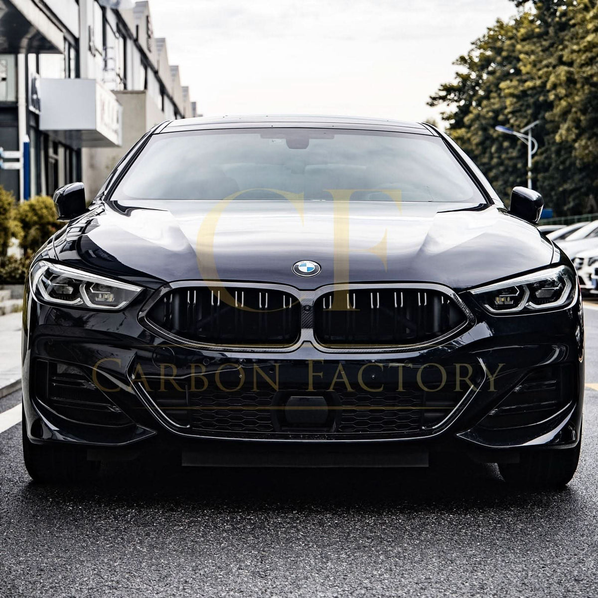 BMW G14 G15 G16 8 Series LCI Double Slat Pre-Preg Carbon Front Grille