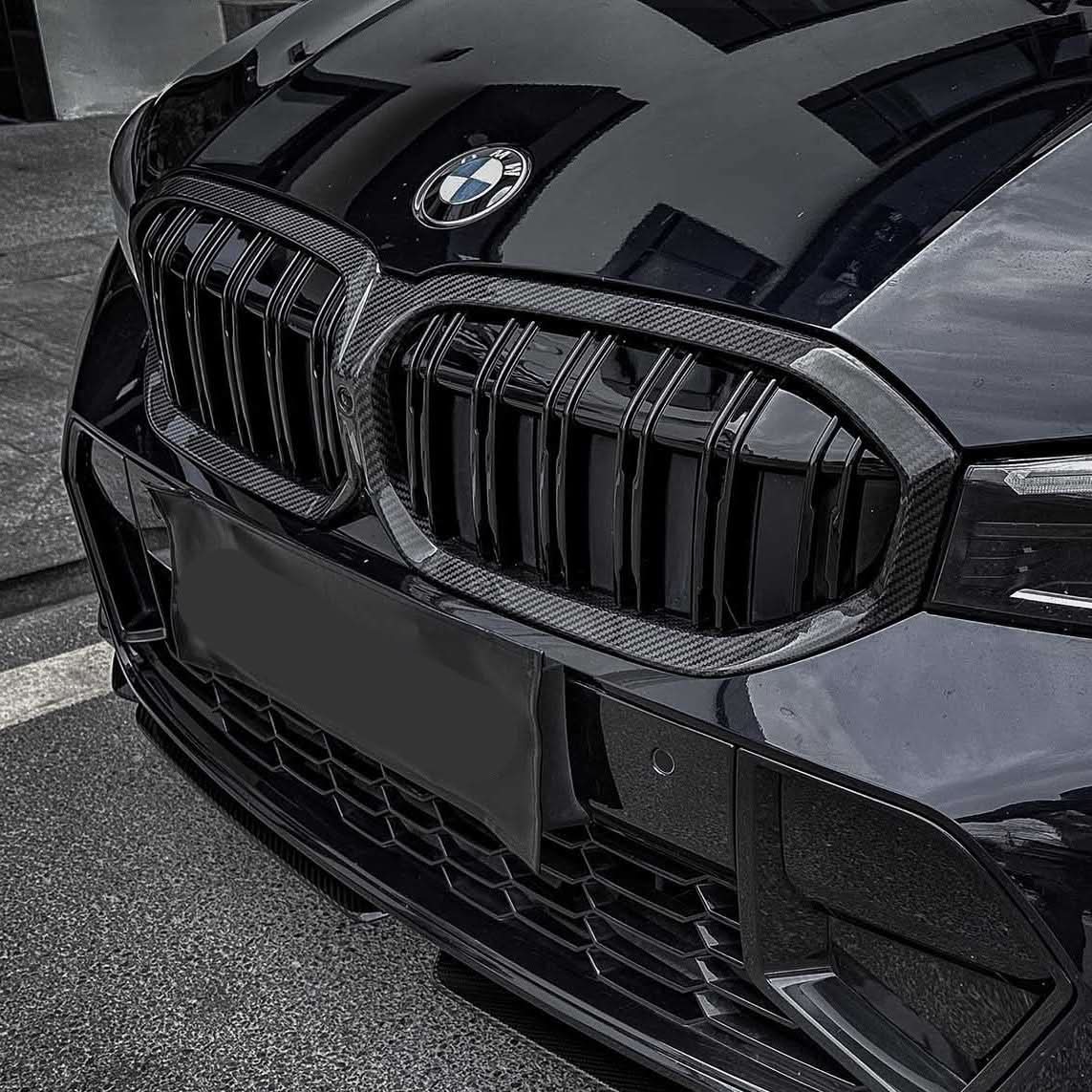 BMW G20 G21 G28 3 Series LCI (22-24) Double Slat Pre-Preg Carbon Fibre Front Grille