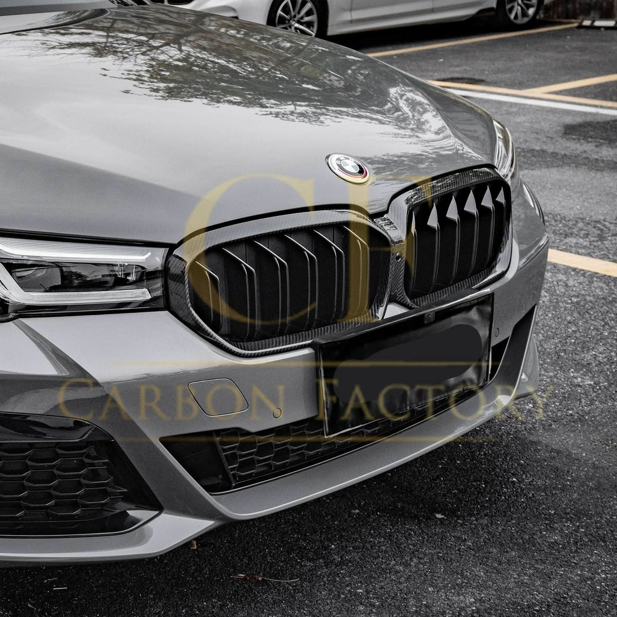 BMW G30 5 Series & F90 M5 LCI 21-23 pre-preg carbon front grille