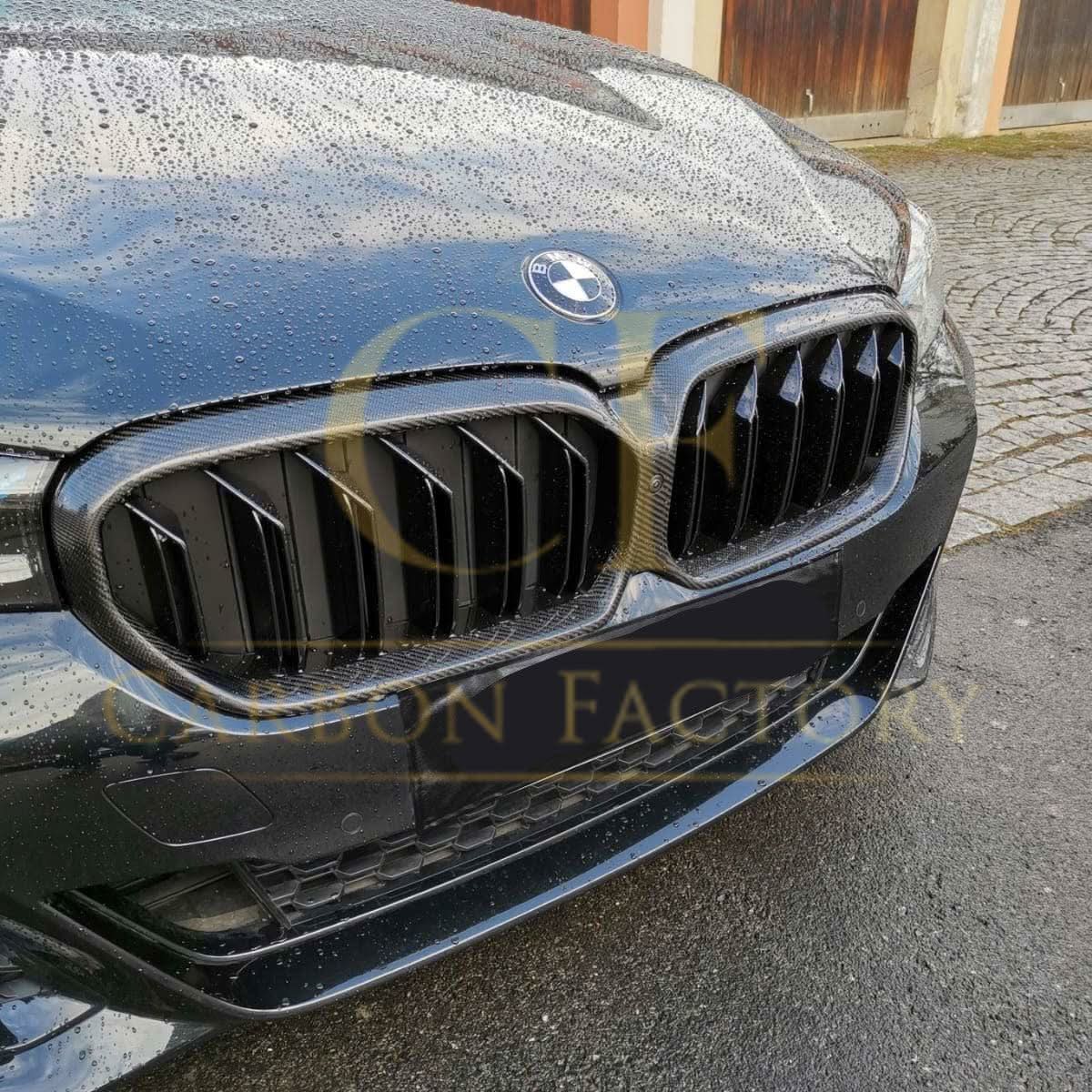 BMW G30 5 Series & F90 M5 LCI 21-23 pre-preg carbon front grille