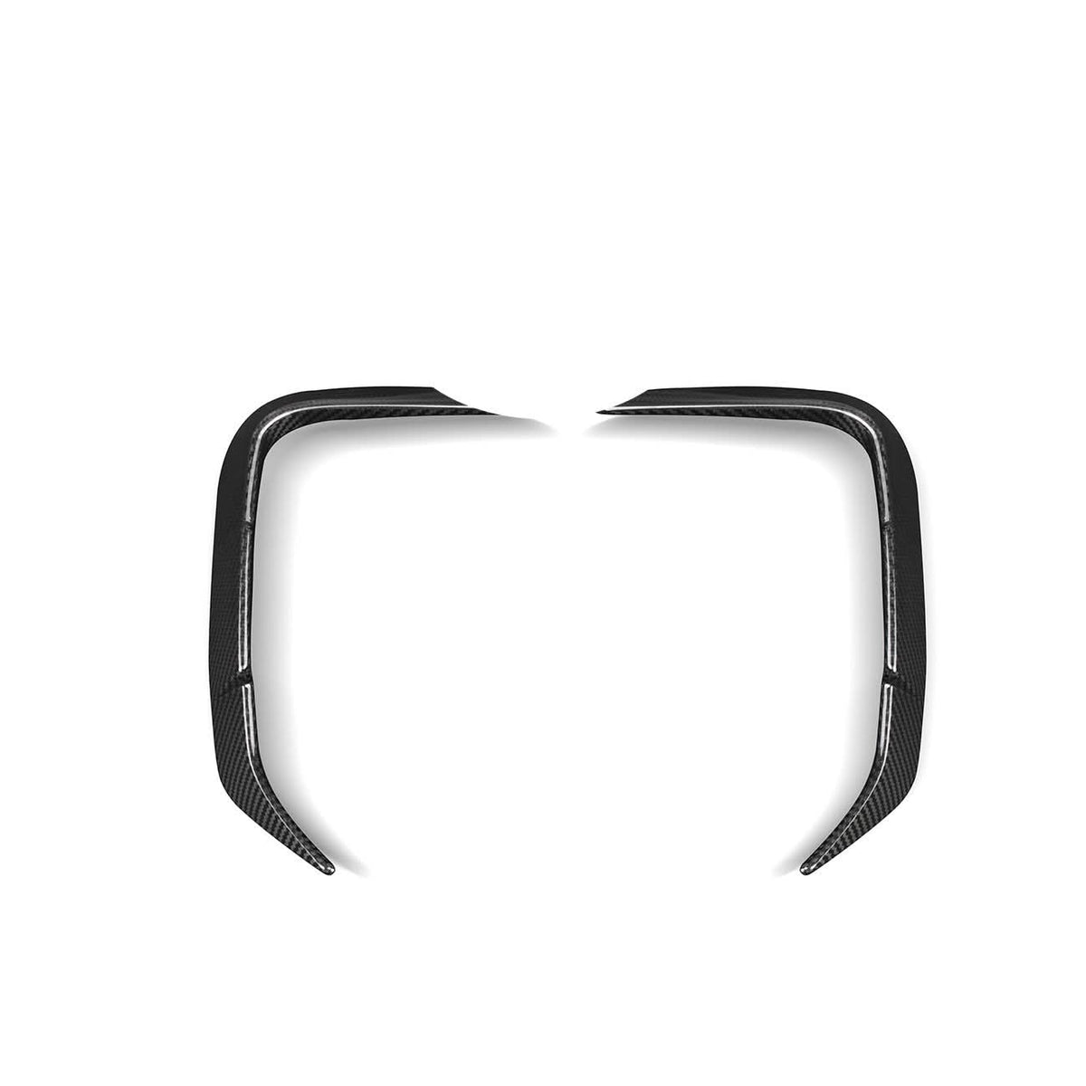BMW F98 X4M LCI (2022-26) SQ Style Pre-Preg Carbon Rear Side Canards