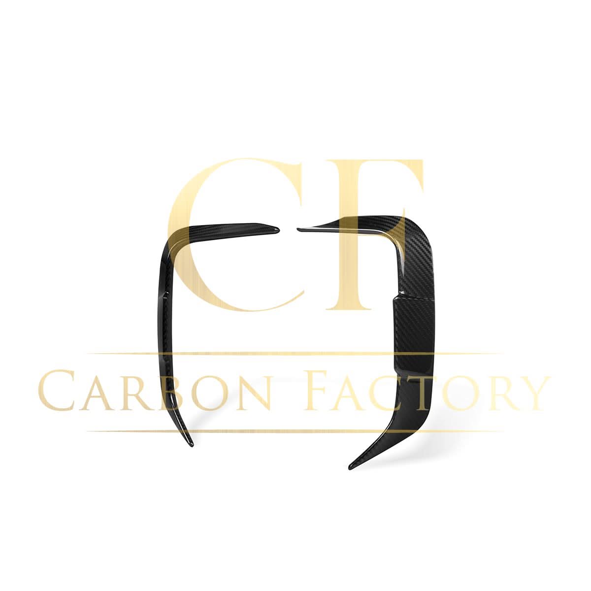 BMW F98 X4M LCI (2022-26) SQ Style Pre-Preg Carbon Rear Side Canards