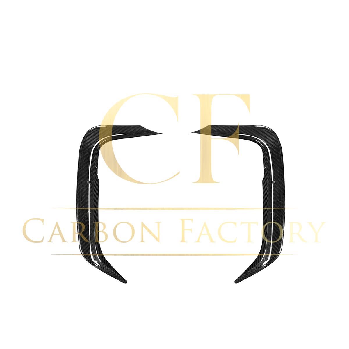 BMW F98 X4M LCI (2022-26) SQ Style Pre-Preg Carbon Rear Side Canards