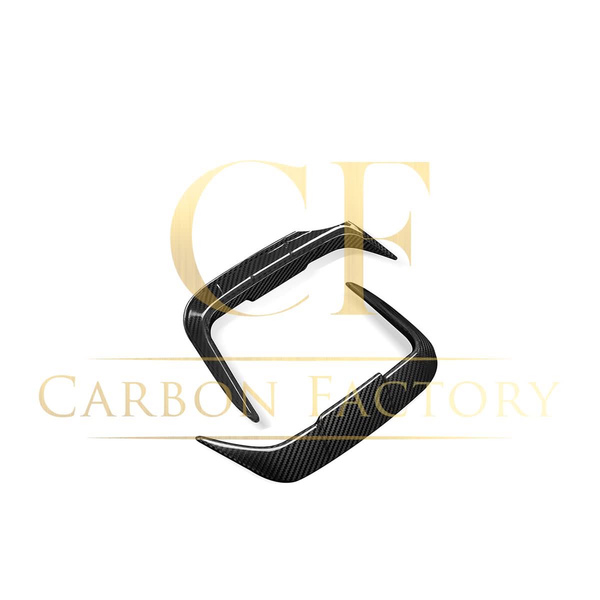 BMW F98 X4M LCI (2022-26) SQ Style Pre-Preg Carbon Rear Side Canards