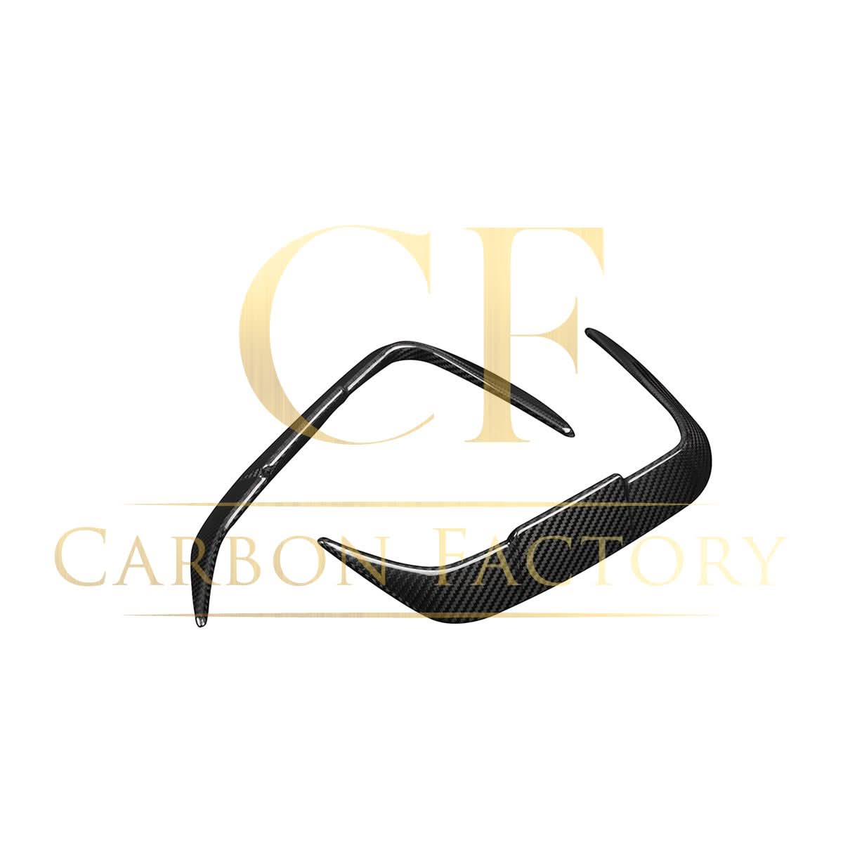 BMW F98 X4M LCI (2022-26) SQ Style Pre-Preg Carbon Rear Side Canards