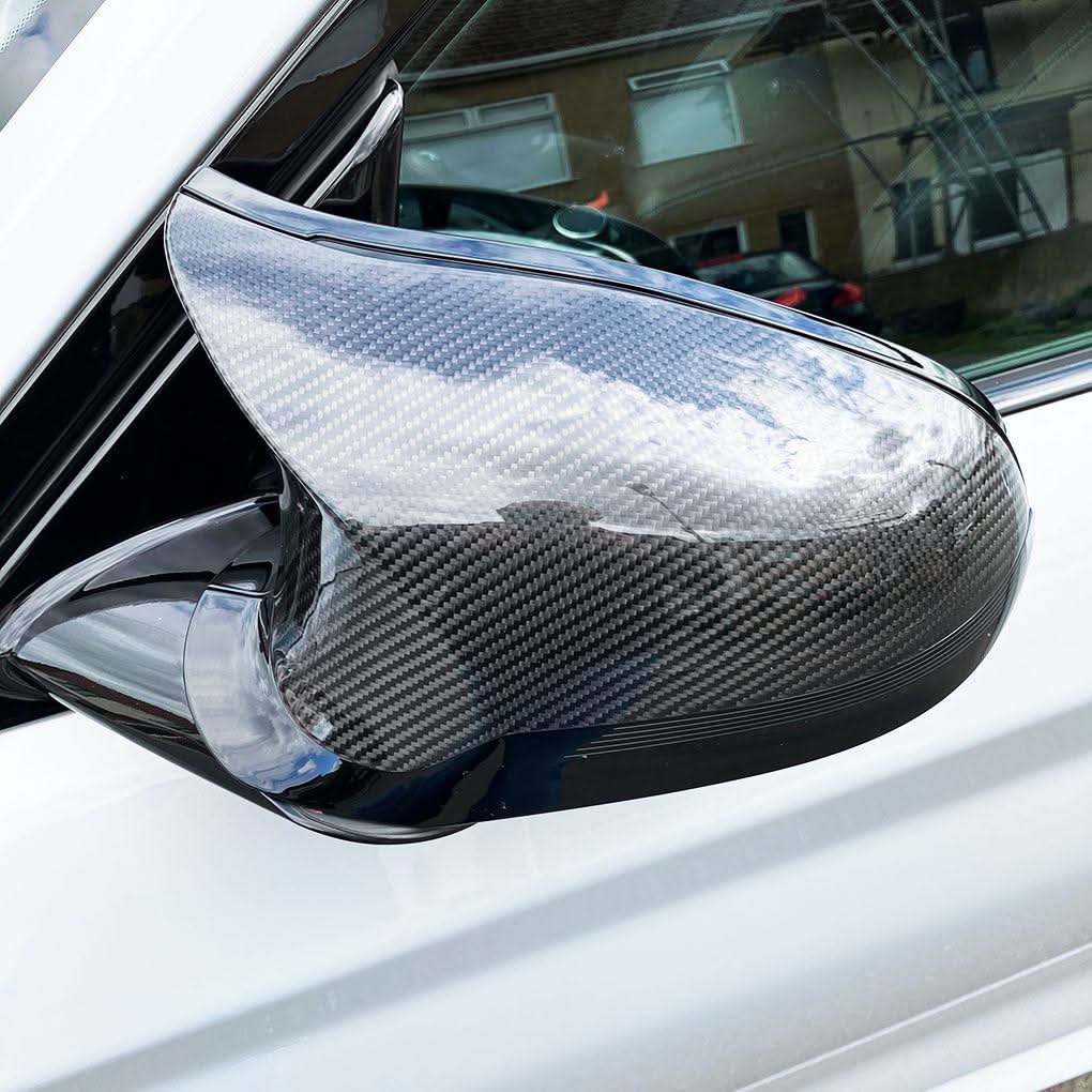 BMW F80 M3 F82 M4 F87 M2 Comp mirror covers, pre-preg carbon