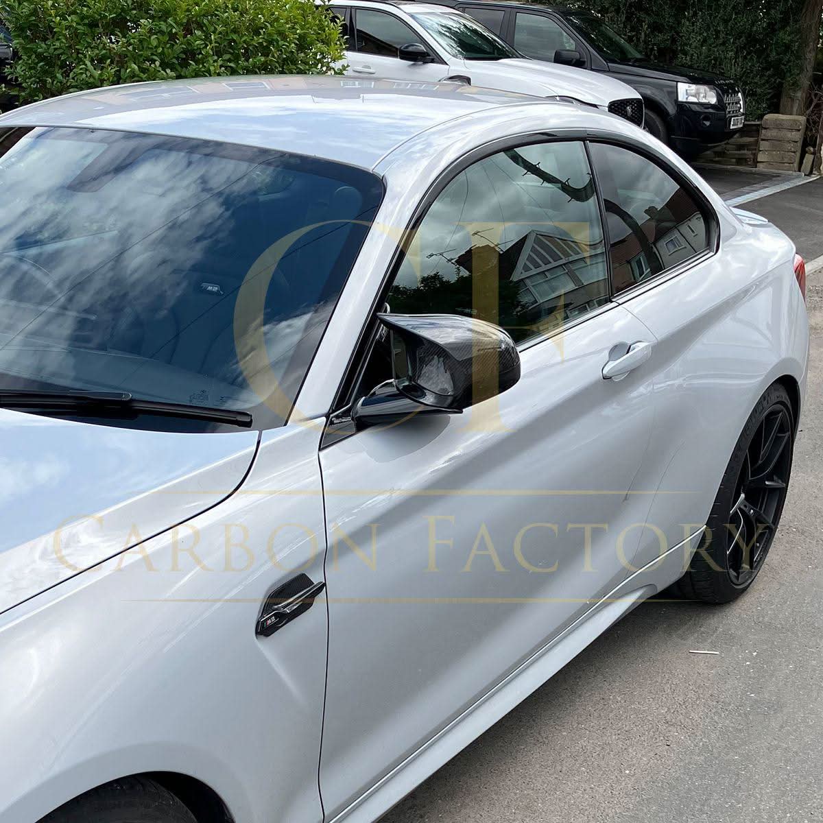 BMW F80 M3 F82 M4 F87 M2 Comp mirror covers, pre-preg carbon