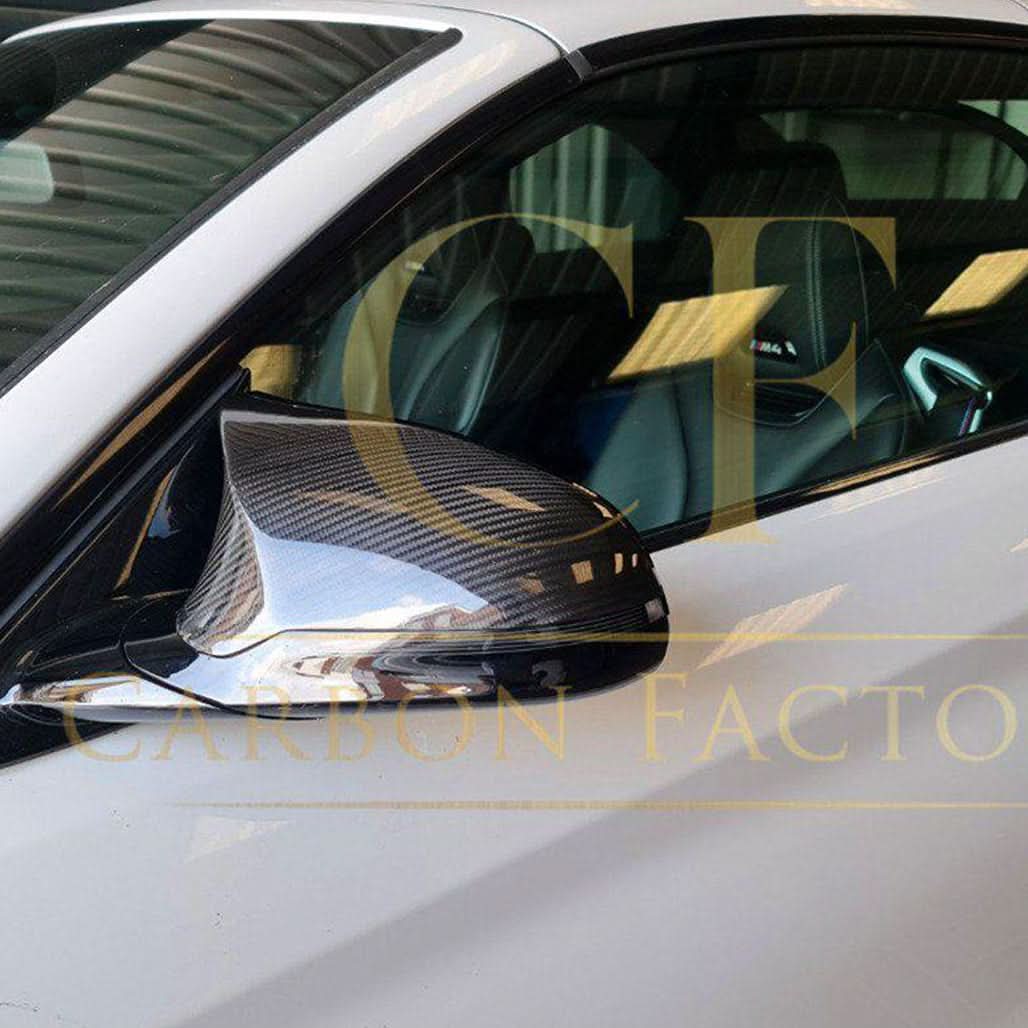 BMW F80 M3 F82 M4 F87 M2 Comp mirror covers, pre-preg carbon
