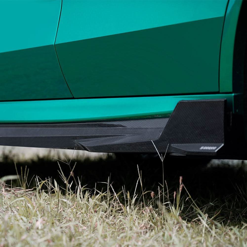BMW G05 X5 F95 X5M LCI 23-25 SQ Style Pre-Preg Carbon Side Skirts