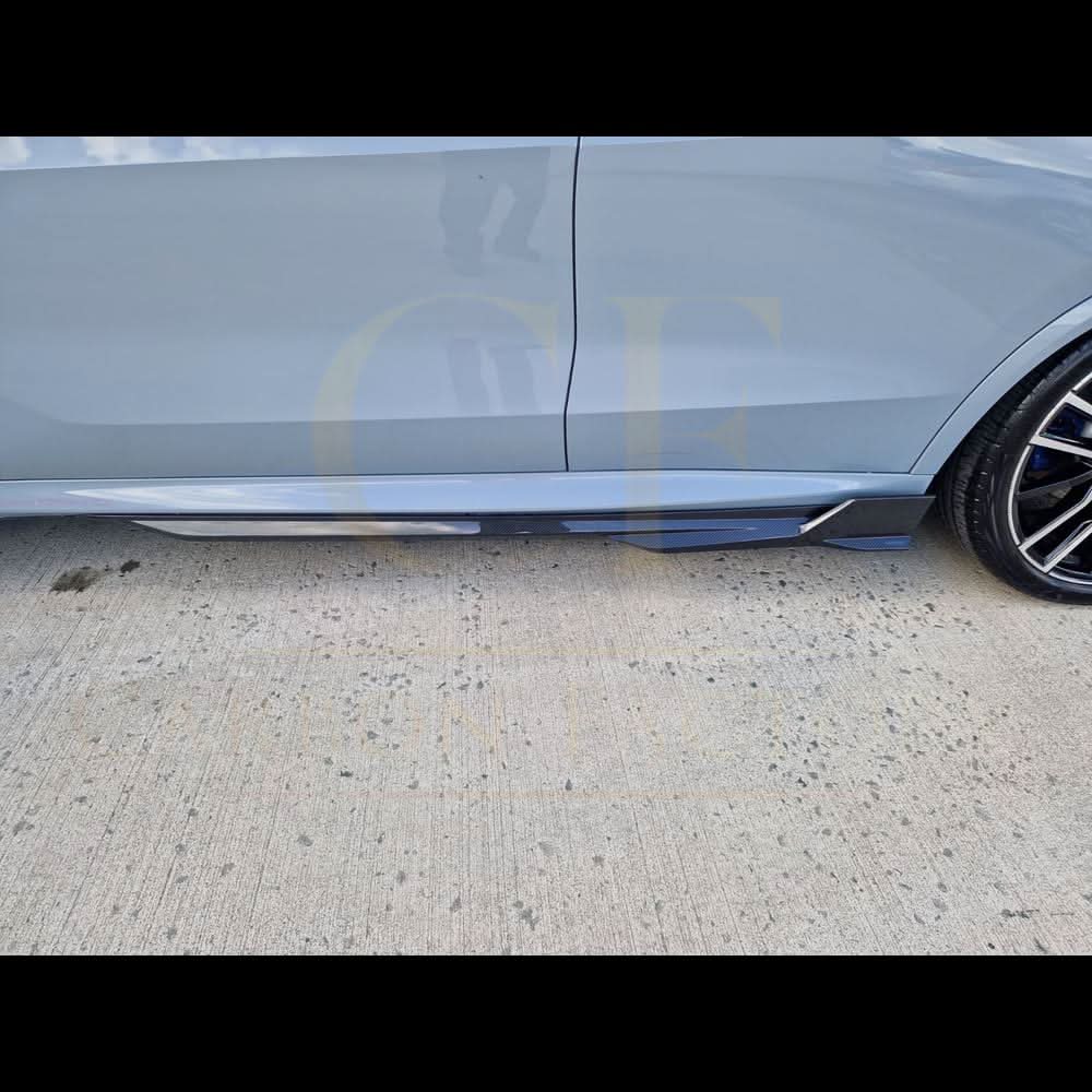 BMW G05 X5 F95 X5M LCI 23-25 SQ Style Pre-Preg Carbon Side Skirts
