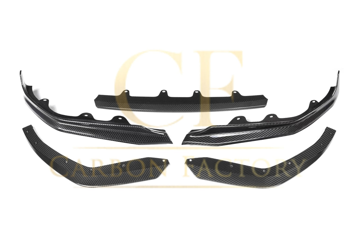 G20 G21 G28 BMW 3 Series DS Style Pre-Preg Carbon Front Splitter - C12345