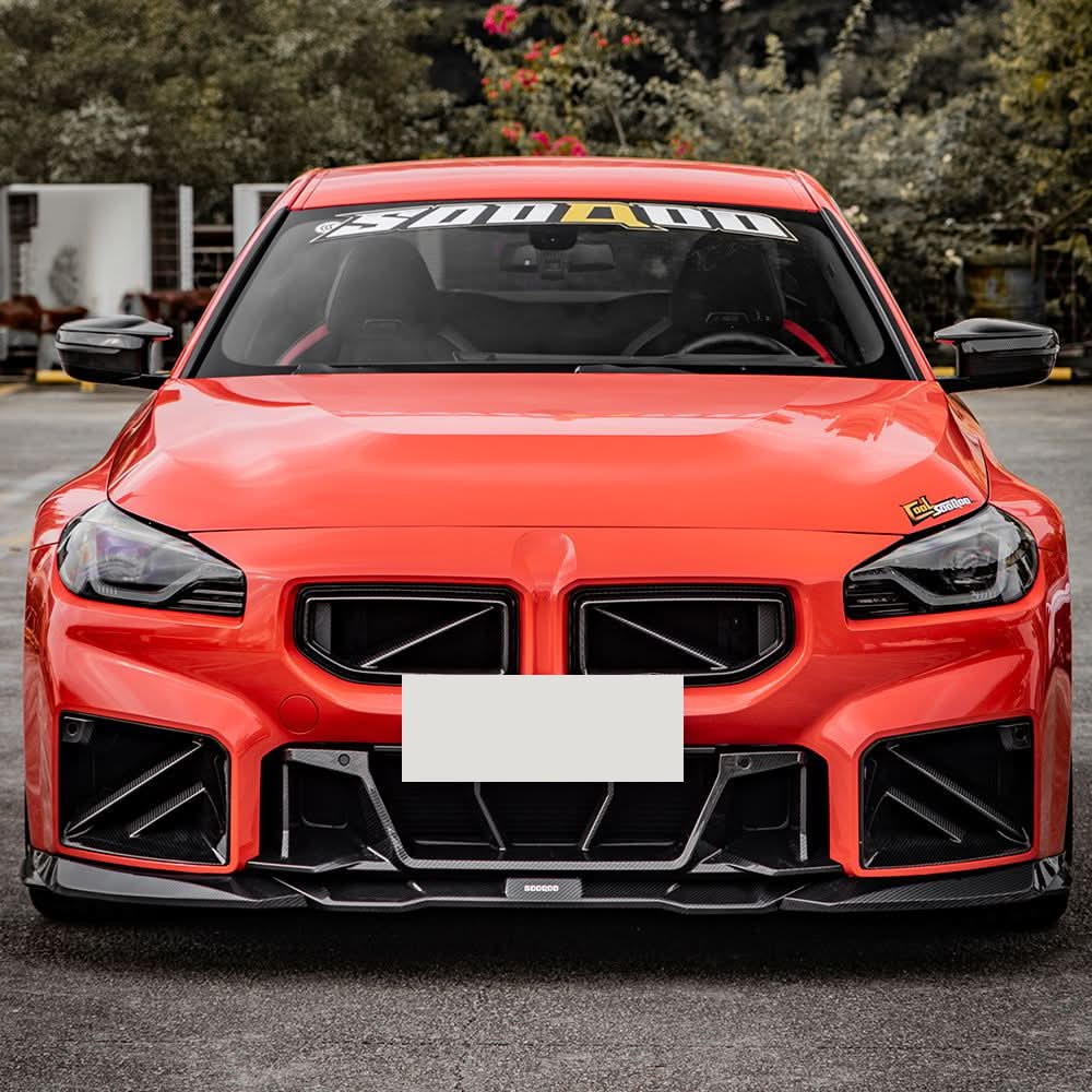 G87 M2 DS Style Pre-Preg Carbon Fibre Front Splitter SOOQOO - G87