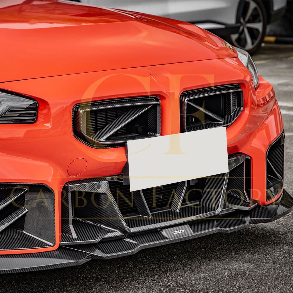 G87 M2 DS Style Pre-Preg Carbon Fibre Front Splitter SOOQOO - G87