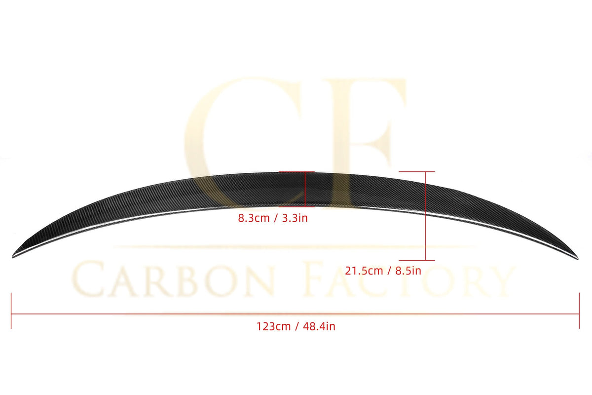 BMW F30 F80 3 Series & M3 (2013-2018) MP Style Pre-Preg Carbon Boot Spoiler
