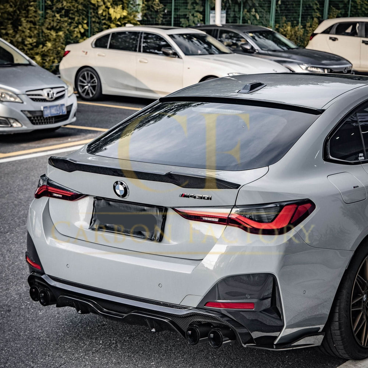 BMW G26 4 Series Gran Coupe & i4 (2020-2025) Pre-Preg Carbon Roof Spoiler