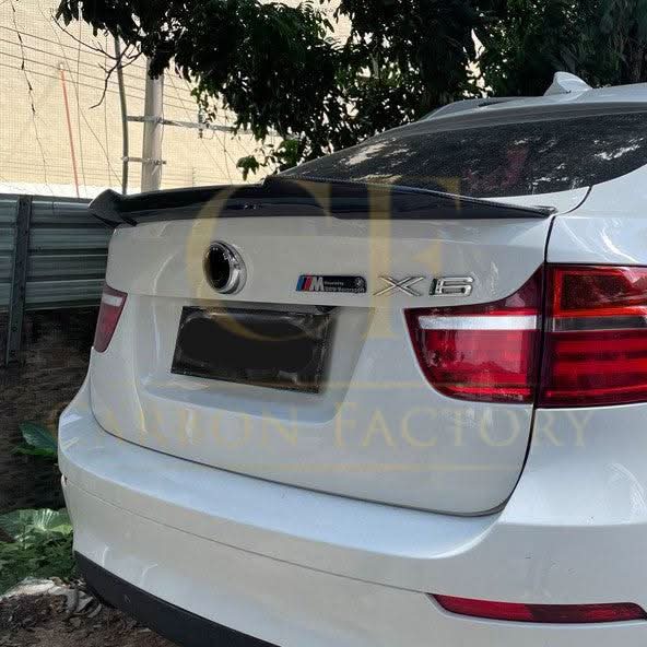 BMW F16 X6 & F86 X6M (15-18) PSM Style Pre-Preg Carbon Boot Spoiler