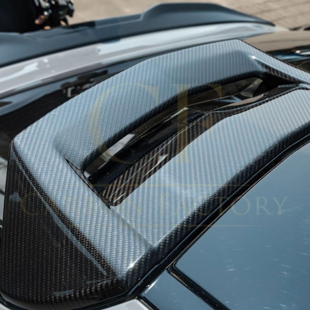 BMW G02 X4 F98 X4M roof spoiler, SQ style pre-preg carbon fibre