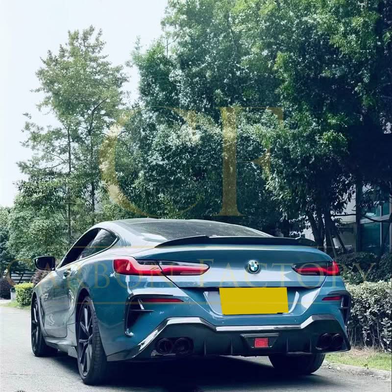 BMW G15 8 Series F92 M8 Coupe V-style pre-preg carbon boot spoiler