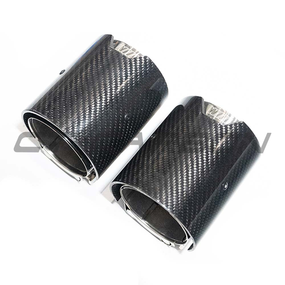 F40 F44 M135i M235i Carbon Fibre Exhaust Tips CT-CF-EXH-TIP-F40
