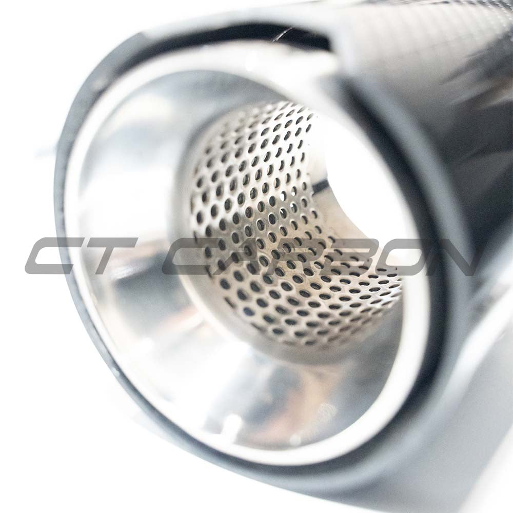 F40 F44 M135i M235i Carbon Fibre Exhaust Tips CT-CF-EXH-TIP-F40