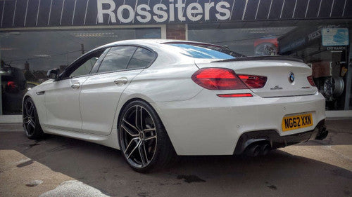 F06 640i AC Schnitzer Quad Sports Exhaust Ceramic Black - AC-EXH-F06-640i
