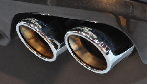 F06 650i AC Schnitzer Quad Sports Exhaust Chrome, Part No. 181112