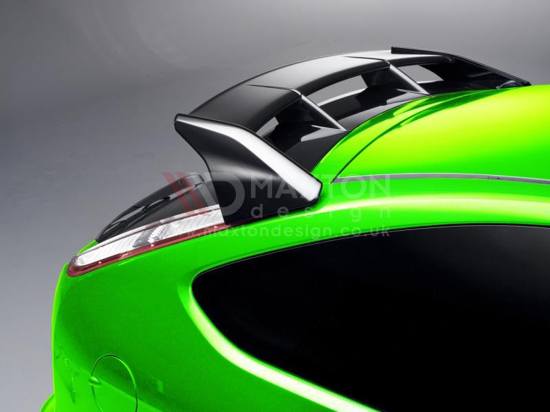 Ford Focus MK2 hatchback roof spoiler, Maxton Design RS look, primer painted