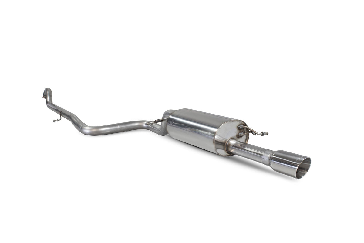 Ford Fiesta MK8 1.0T ST-Line cat-back exhaust, Scorpion non-resonated