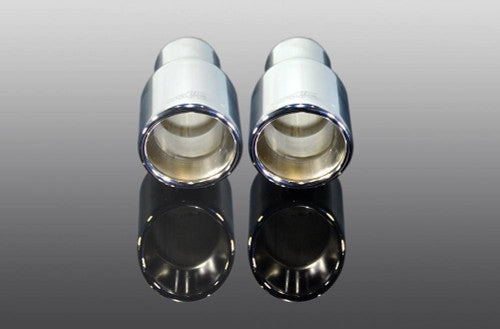 F87 BMW M2 Quad 90mm Chrome Tailpipes AC Schnitzer Sport Set - AC-TP-F87-90