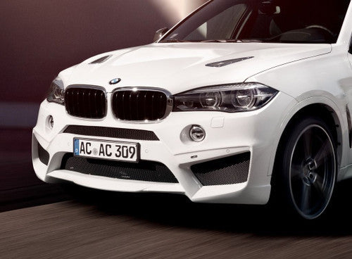 BMW X6 F16 M Sport Front Skirt AC Schnitzer Sports Lip Unpainted - AC-00123