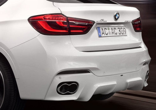 BMW X6 F16 M Sport Rear Diffuser AC Schnitzer Unpainted Part No 231115