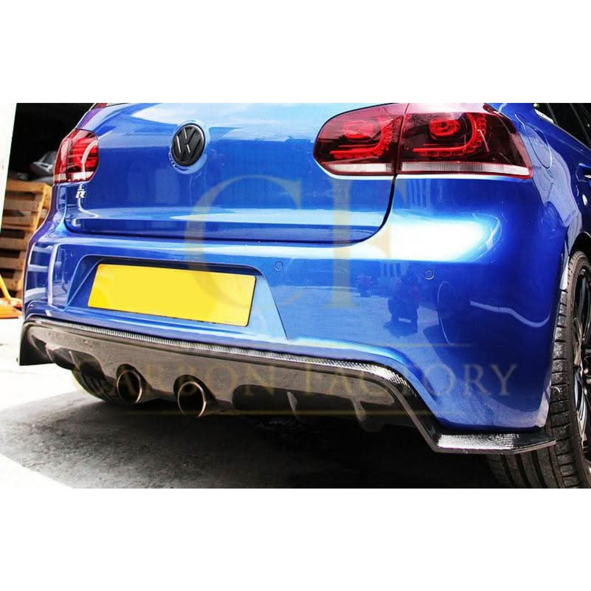 VW Golf MK6 R20 08-13 EXO Style Carbon Fibre Rear Diffuser