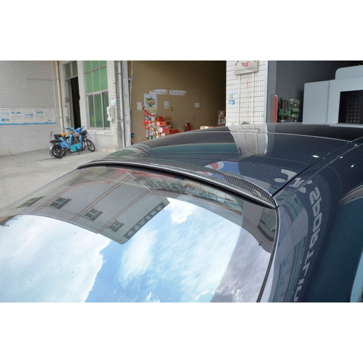 W222 S Class Coupe 14-20 AMG-style carbon fibre roof spoiler