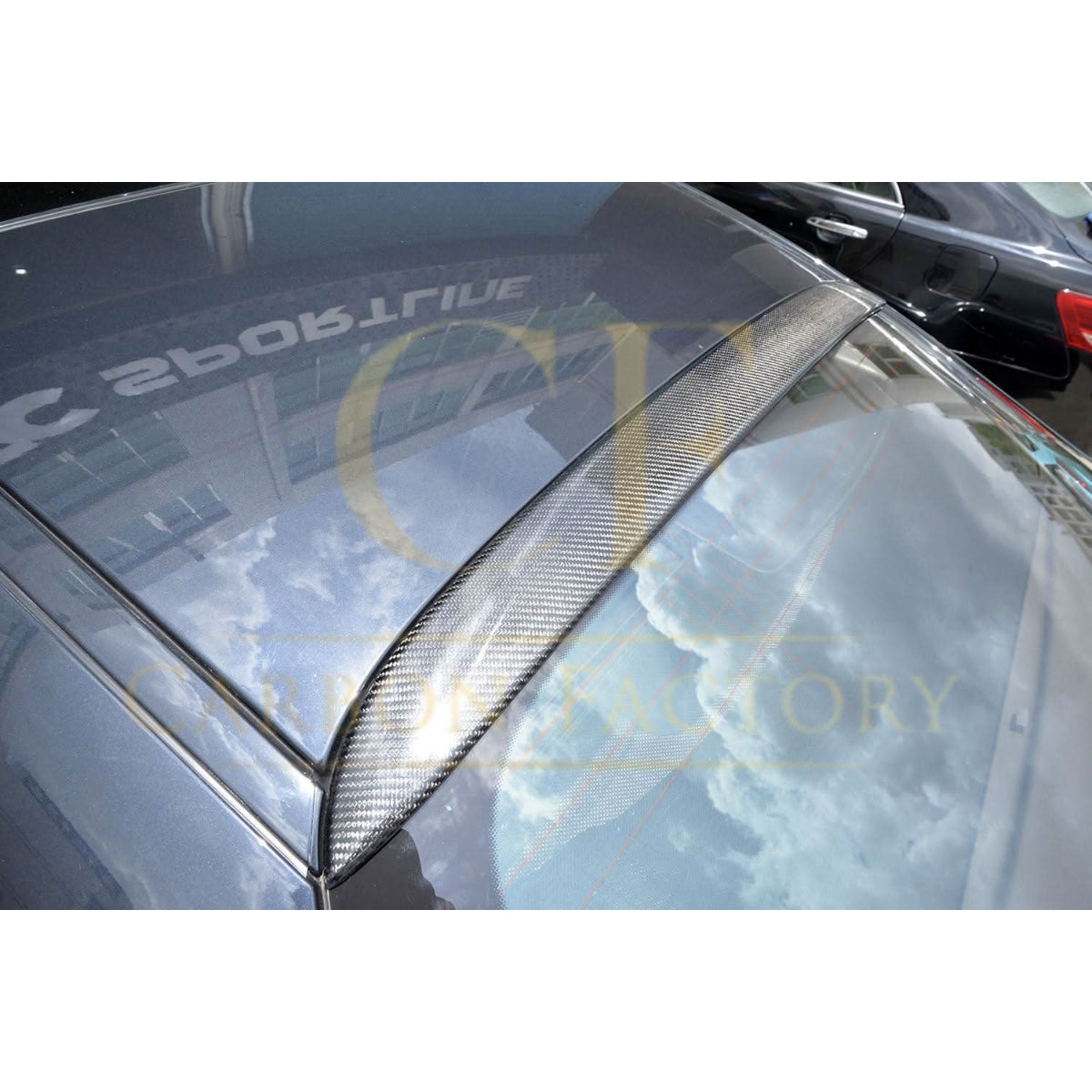 W222 S Class Coupe 14-20 AMG-style carbon fibre roof spoiler