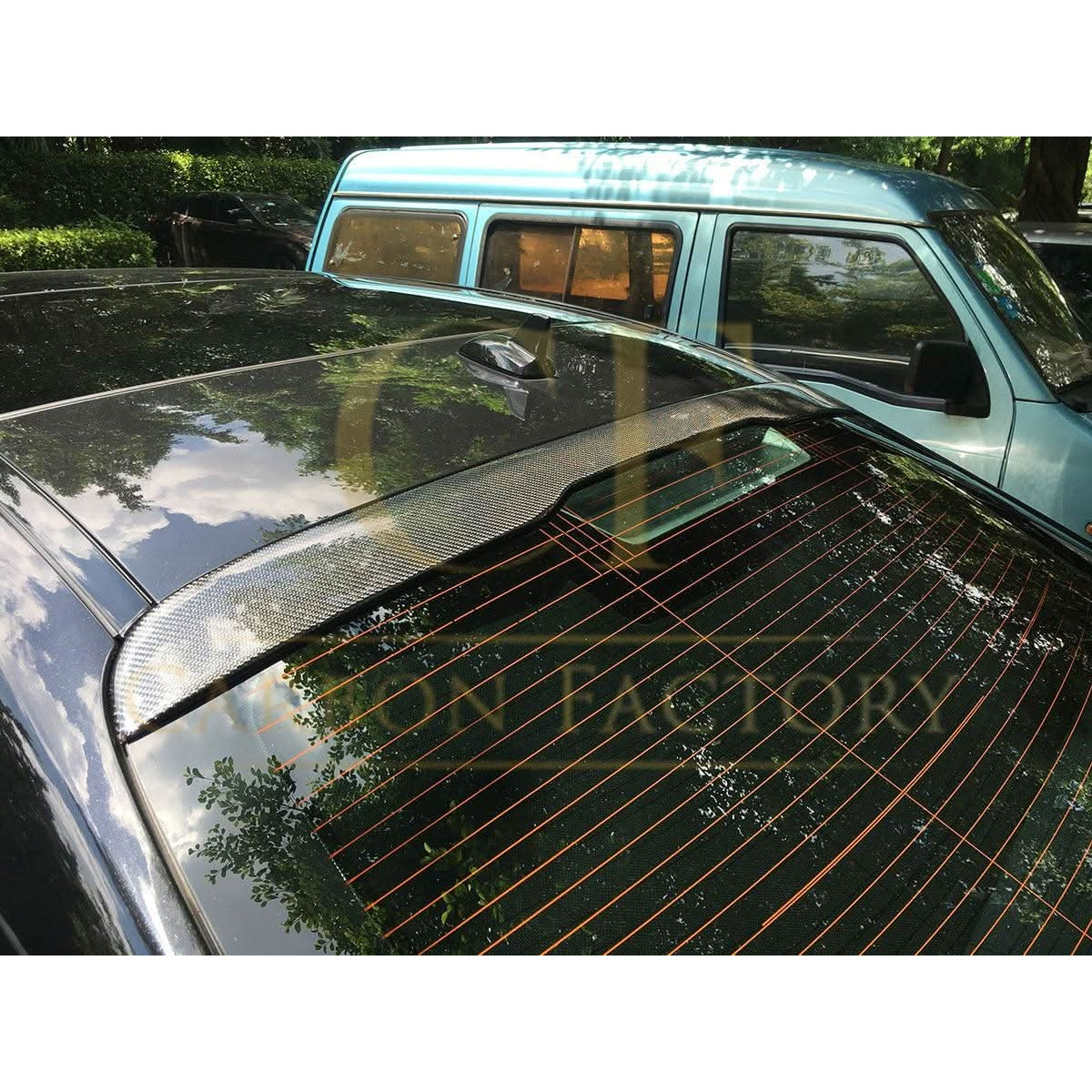 Mercedes W222 S Class Saloon 14-20 AMG Style Carbon Fibre Roof Spoiler